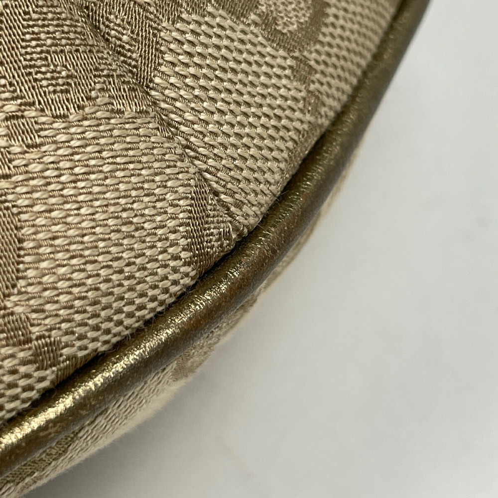 Gucci GG shoulder bag Sherry web canvas beige gold - Picture 3 of 7
